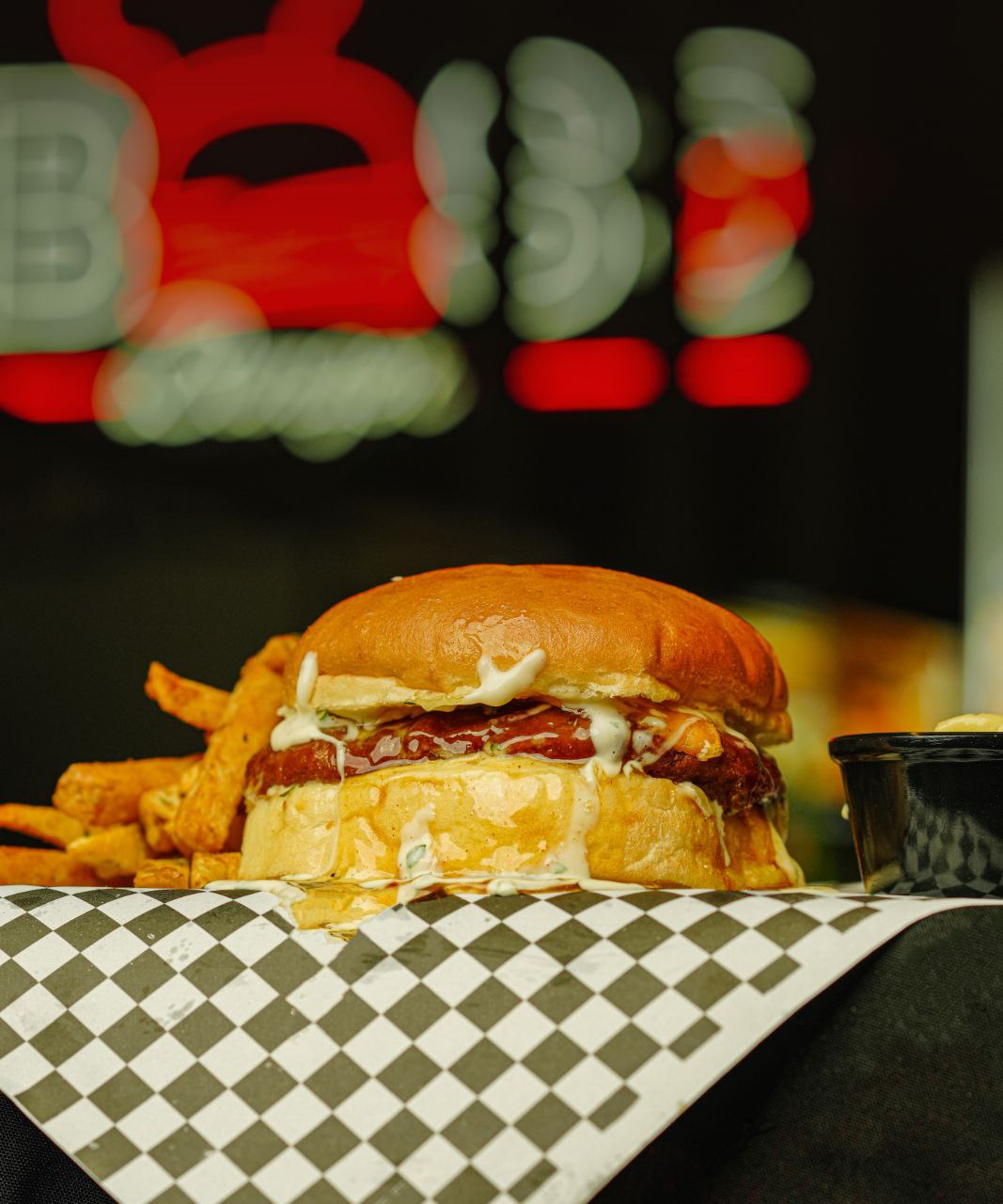 HONEY BLAZE CHICKEN BURGER